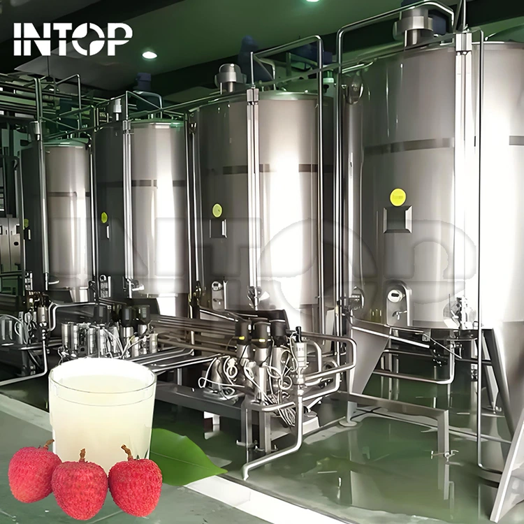Lychee հյութերի արտադրության գիծ Lychee հյութերի արտադրության գիծ