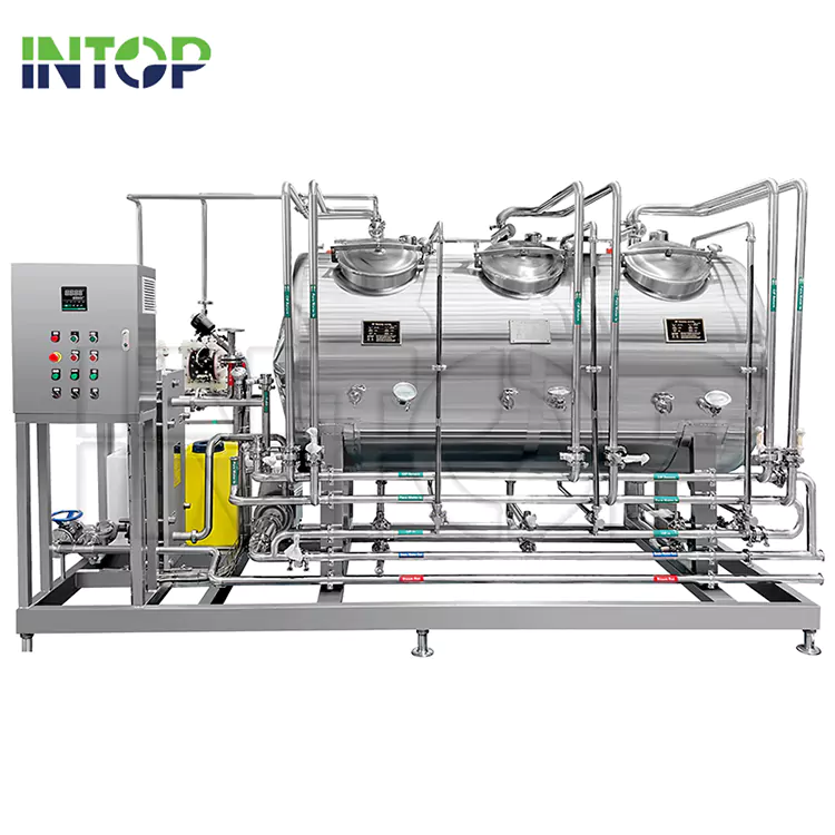 Կիսավտոմատ CIP մաքրման համակարգ
